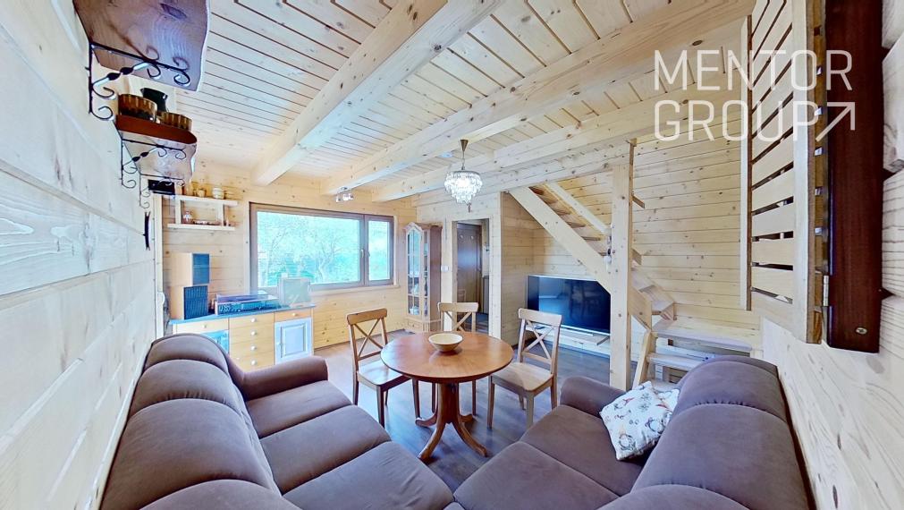 360° VR - ponúkame na predaj 3 izbovú chatu v záhradkárskej oblasti Žabí Majer