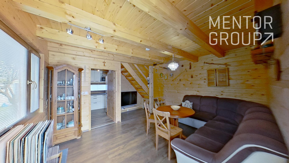 360° VR - ponúkame na predaj 3 izbovú chatu v záhradkárskej oblasti Žabí Majer