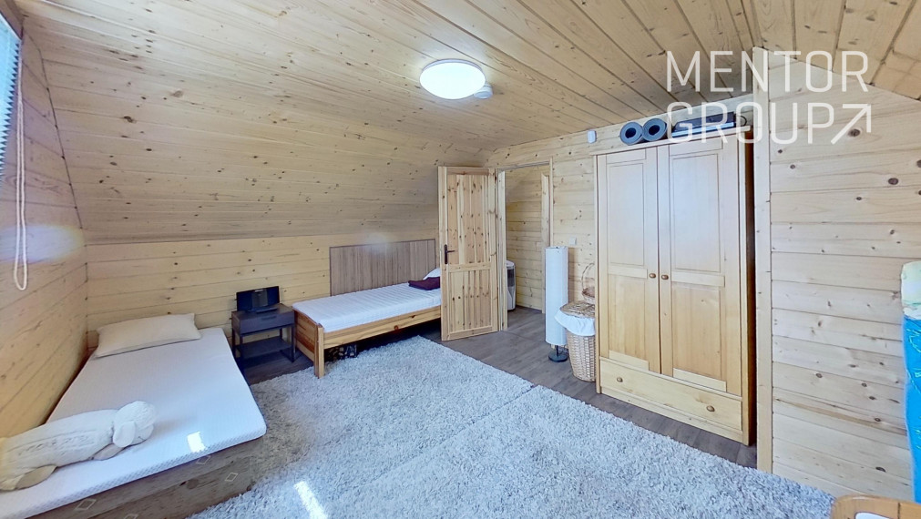 360° VR - ponúkame na predaj 3 izbovú chatu v záhradkárskej oblasti Žabí Majer